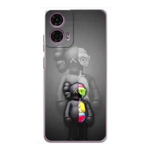 Чехол с принтом «Тело Bearbrick» для Motorola MOTO G24 Power