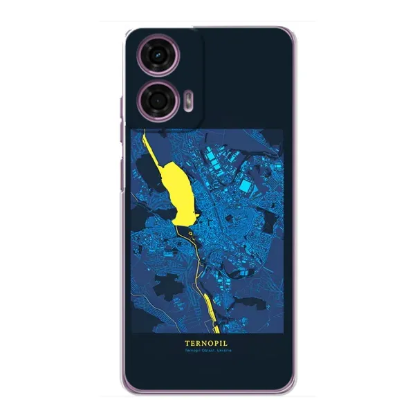 Чехол с принтом «Тернополь» для Motorola MOTO G24 Power