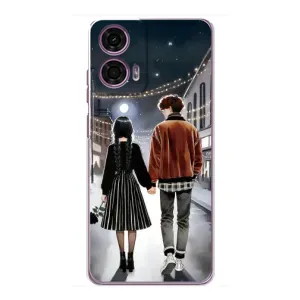 Чохол з дизайном Венздей 2 на Motorola MOTO G24 Power (Венздей та Тайлер)