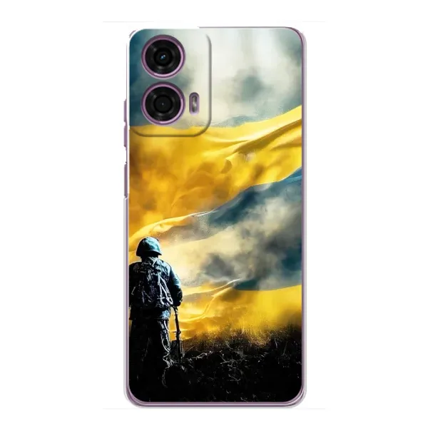 Чехол с принтом «Война» для Motorola MOTO G24 Power