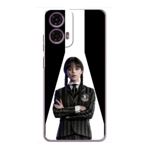 Чохол з принтом «W-Wednesday» для Motorola MOTO G24 Power