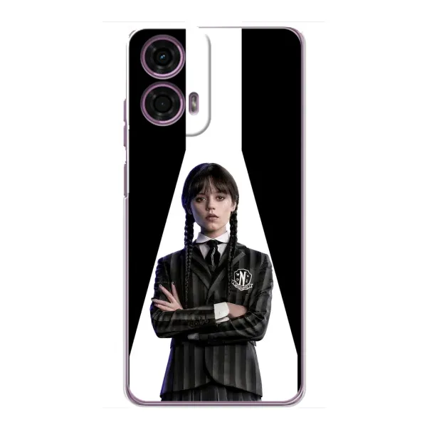 Чохол з принтом «W-Wednesday» для Motorola MOTO G24 Power