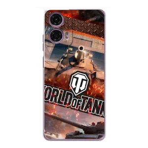 Чехол с принтом «World of Tanks» для Motorola MOTO G24 Power