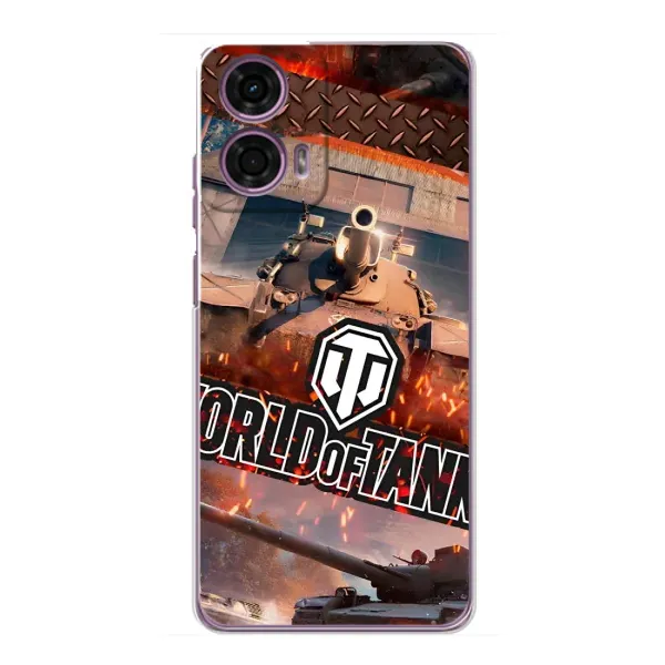 Чехол с принтом «World of Tanks» для Motorola MOTO G24 Power Чехол с принтом «World of Tanks» для Motorola MOTO G24 Power