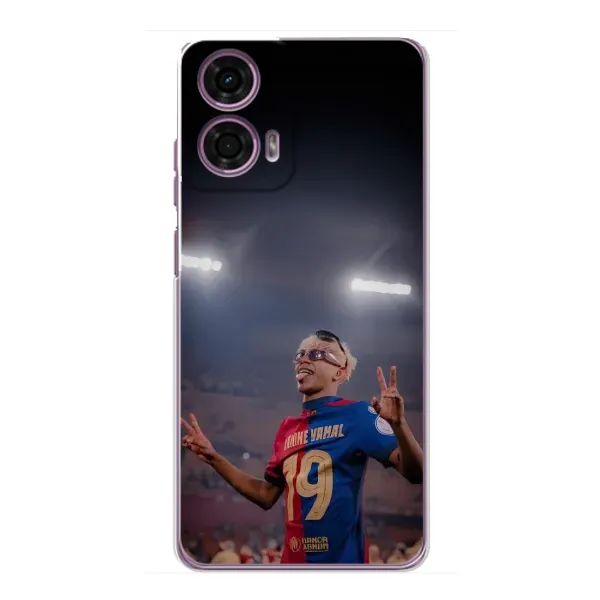 Чохол з принтом «Ямаль на стадіоні» для Motorola MOTO G24 Power