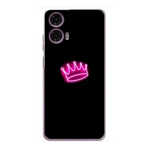 Чехол с принтом «Яркая корона» для Motorola MOTO G24 Power