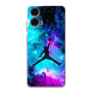 Чохли для Motorola MOTO G24 Power - з картинкою JORDAN (AlphaPrint) (Яскравий Джордан)