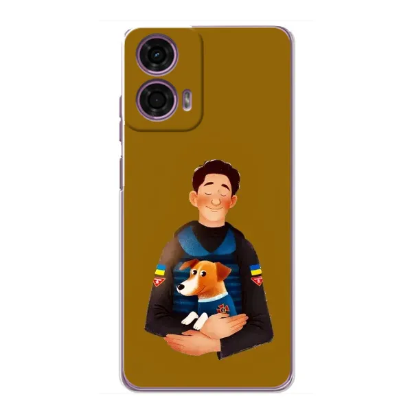 Чехол с принтом «ЗСУ Патрон» для Motorola MOTO G24 Power Чехол с принтом «ЗСУ Патрон» для Motorola MOTO G24 Power