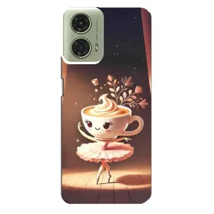 Чохол з мемом Тралалело тралала на Motorola MOTO G24 (Балерина капучина)