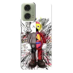 Чохли для Motorola MOTO G24 - Bearbrick Louis Vuitton (PREMIUMPrint) (Беарбрік)
