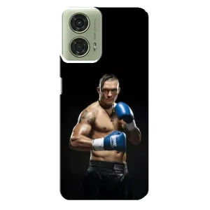 Чохол з картинкою Олександр Усик для Motorola MOTO G24 (Боксер Усик)