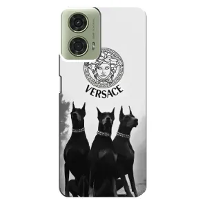 Чохли VERSACE для Моторола МОТО G24 (PREMIUMPrint) (Доберман Версаче)