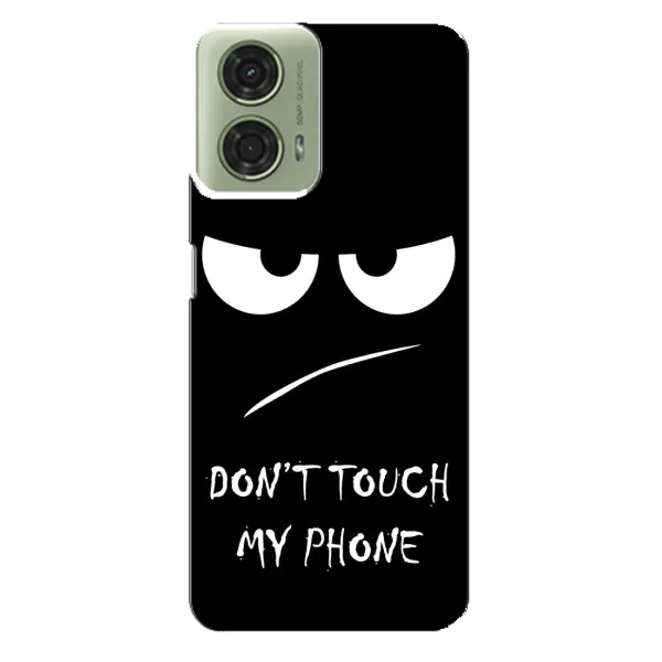 Чехол с принтом «Dont Touch» для Motorola MOTO G24 Чехол с принтом «Dont Touch» для Motorola MOTO G24