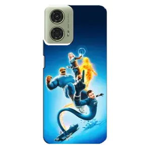 Чохол з принтом Фантастична четвірка для Motorola MOTO G24 (Герої Фантастична Четвірка)