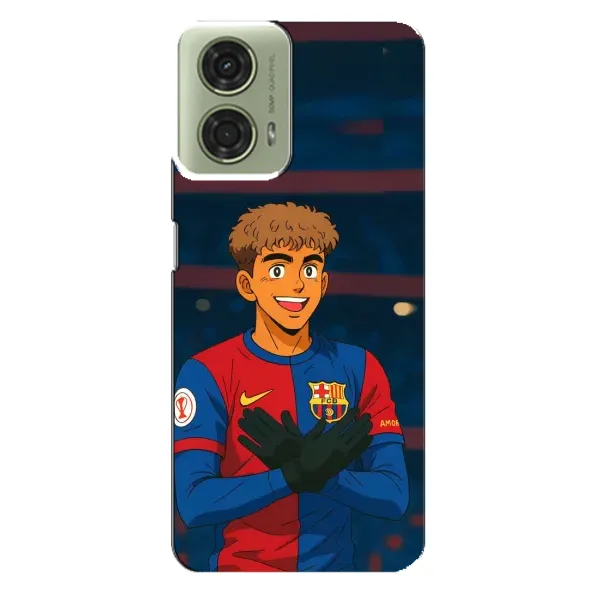 Чохол з принтом «Футболіст Ямаль» для Motorola MOTO G24
