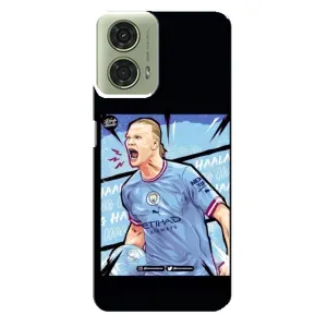 Чохли з футболістом Ерлінг Холанд для Motorola MOTO G24 (AlphaPrint) (гол Ерлінг Холанд)