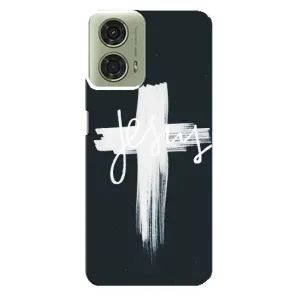 Християнські Чохли для Motorola MOTO G24 (AlphaPrint) (Ісус)