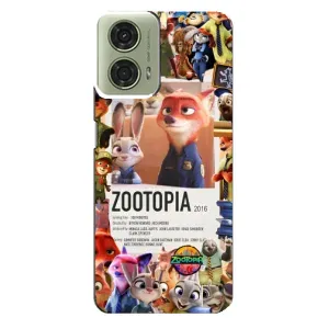 Чохол Зоотрополіс на Motorola MOTO G24 (Постер Зоотрополіс)