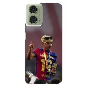 Чохол з футболістом Ламін Ямаль Motorola MOTO G24