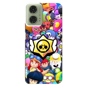 Чехол для Motorola MOTO G24 Бравл Старс (VPrint)