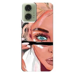 Чехол с печатью для Motorola MOTO G24 - (Мода) (AlphaPrint)