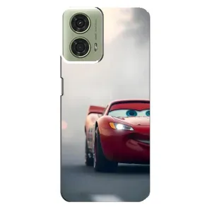 Силіконовий чохол Маквін для Motorola MOTO G24 (Швидкісний Маквін)