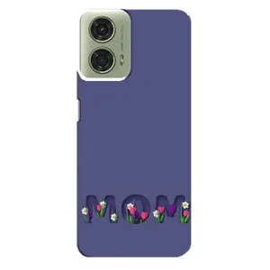 Чохли для мами на Motorola MOTO G24 (Мама в квітах)