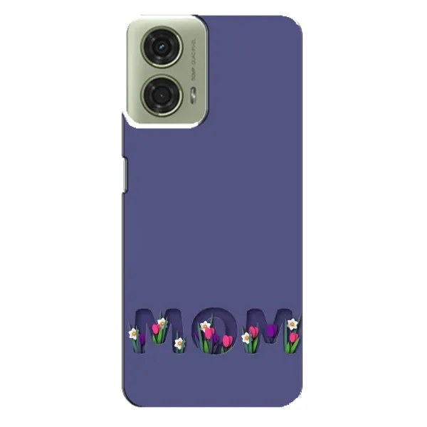 Чохол з принтом «Мама в квітах» для Motorola MOTO G24 Чохол з принтом «Мама в квітах» для Motorola MOTO G24