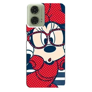 Міккі Маус чохол для Motorola MOTO G24 (AlphaPrint - Мультяшні) (Маус в окулярах)