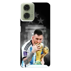 Чохли для Motorola MOTO G24 (Leo чемпіон) (AlphaPrint) (Мессі Чемпіон)