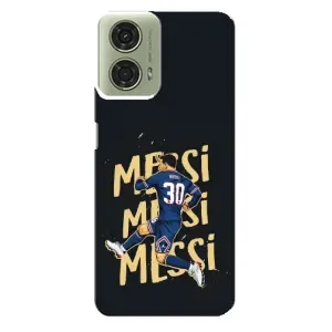 Чохли для Motorola MOTO G24 (Leo чемпіон) (AlphaPrint) (Messi ПСЖ)