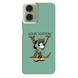 Чохли Луі Вітон для Motorola MOTO G24 (AlphaPrint - LOUIS VUITTON) (Міккі Маус LV)