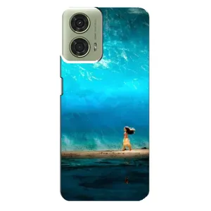 Чехол с принтом «Океан Моана» для Motorola MOTO G24