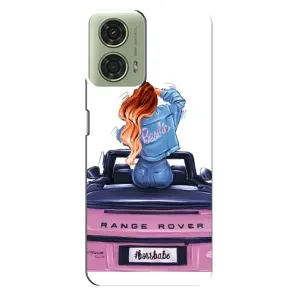 Чохол з друком для Motorola MOTO G24 - (Мода) (AlphaPrint) (На машині)