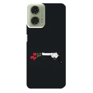Чехлы (ART) Цветы на Motorola MOTO G24 (VPrint) (Неочікувані квіти)