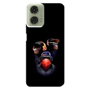Чохол з Мавпами Motorola MOTO G24 - (AlphaPrint)