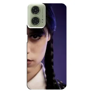 Чохол з дизайном Венздей 2 на Motorola MOTO G24 (Загадковий погляд Венздей)