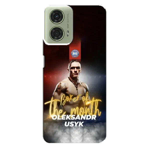 Чехол с принтом «Olexandr Usyk» для Motorola MOTO G24