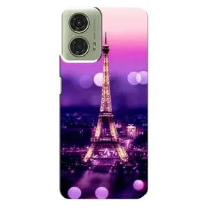 Чохол Ейфелева Вежа Motorola MOTO G24 - (AlphaPrint) (Париж Башня)
