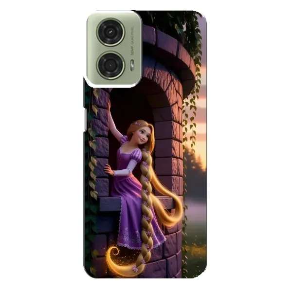 Чохол з принтом «Рапунцель на вежі» для Motorola MOTO G24 Чохол з принтом «Рапунцель на вежі» для Motorola MOTO G24