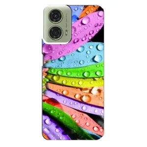 Чехлы (ART) Цветы на Motorola MOTO G24 (VPrint) (Семиквітка)