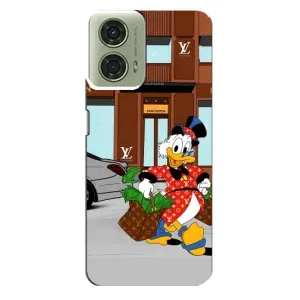 Чехли для Motorola MOTO G24 - Скрудж МакДак Louis Vuitton (PREMIUMPrint)
