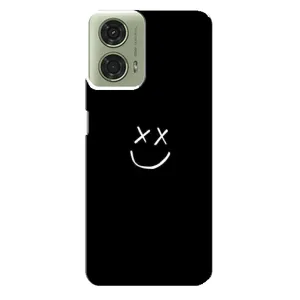 Чехол с принтом «Смайл» для Motorola MOTO G24