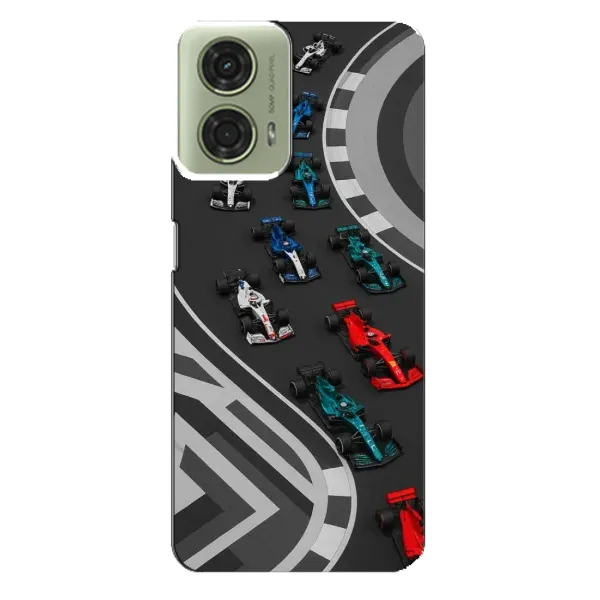 Чохол з принтом «Траса Ф1» для Motorola MOTO G24