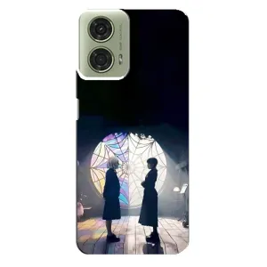 Чохли Венсдей на Motorola MOTO G24 Уенсдей (AlphaPrint) (Венздей та Інід)