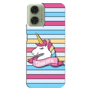 Чохол для Моторола МОТО G24 - (Єдинорожки - Новинки) (AlphaPrint) (Unicorn)