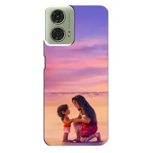 Чехол с принтом «Маленькая Ваяна» для Motorola MOTO G24
