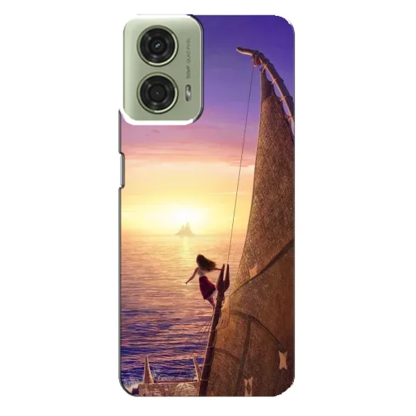 Чехол с принтом «Закат Ваяна» для Motorola MOTO G24