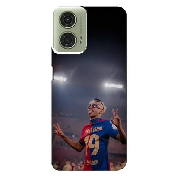 Чохол з принтом «Ямаль на стадіоні» для Motorola MOTO G24