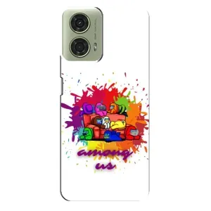 Чохли Амонг Ас для Motorola MOTO G24 (AlphaPrint) (Яскравий АмонгАс)